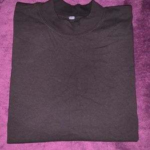 LA Apparel Mock-neck Tee